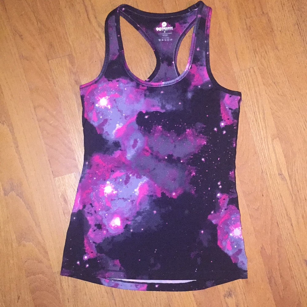 90 degree razor back tank top